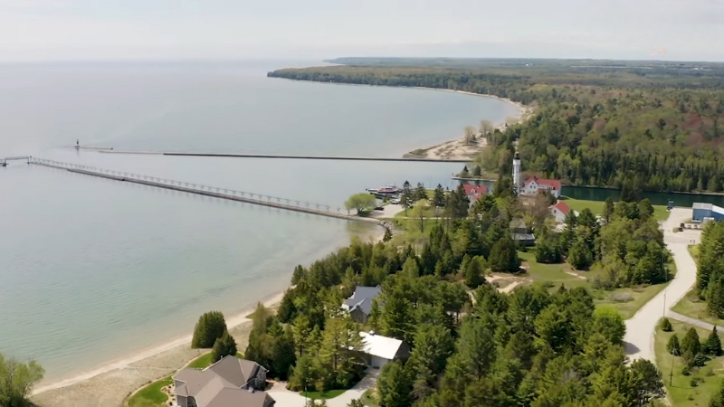 A Scenic View of Door County in Wisconsin